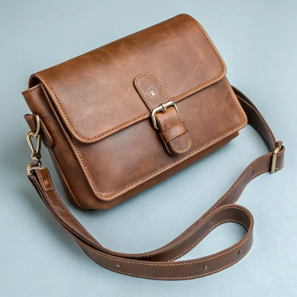 Leather Crossbody Bag